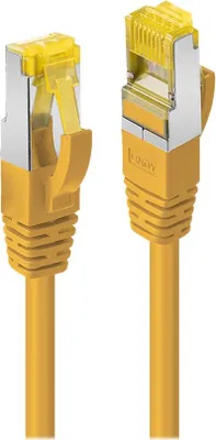 Produktbild von LINDY Patchkabel Cat6A RJ45 S/FTP Cat7 LSZH Kabel gelb 20m