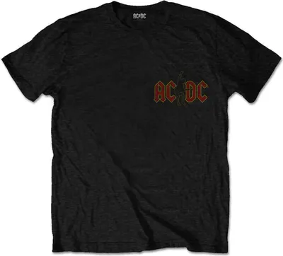 Zdjęcie produktu dla AC/DC Hard As Rock (Back Print) Black L Koszulka