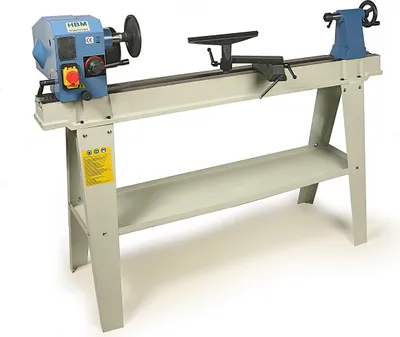 Produktbild von Variable Holzdrehbank Drechselbank 1100mm Holzverarbeitung Drehbank