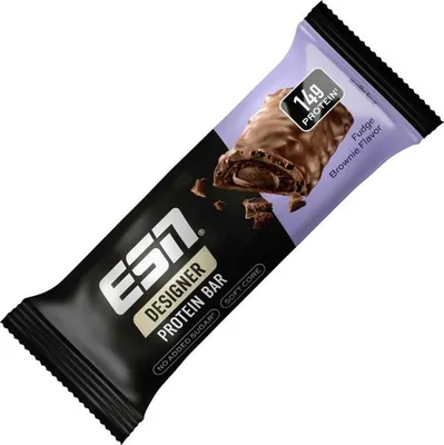 Productafbeelding van ESN® 7915 ESN® Designer Bar Fudge Brownie 31 % Proteinriegel 12x 45,0 g
