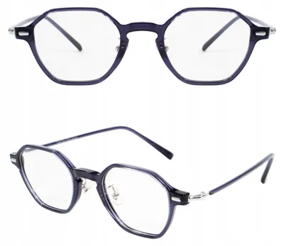 Image de Theblogshop RAGU Lunettes géométriques bleues