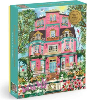 Zdjęcie produktu dla Joy Laforme Capeside Victorian 1000 Piece Foil Puzzle