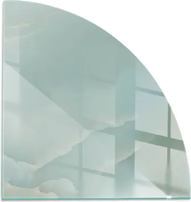 Produktbild von Zart marmoriertes Muster – Glasbodenplatte für – Kaminofen – Kaminplatte Glas – Schutzglas – Funkenschutzplatte –Glasbodenplatte Feuerfeste – Hitzeschutzplatte – Bodenschutz aus Glas – 1/4 100x100 cm