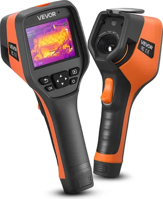 Produktbild von VEVOR Wärmebildkamera, 384x288 IR-Auflösung, Wärmebildgerät mit 5-MP-Sichtkamera, 30-Hz-Bildwiederholfrequenz, Infrarot-Imager mit 3,5-Zoll-Touchscreen, -20 bis 50 °C, WLAN-Unterstützung
