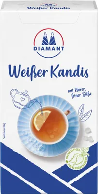 Produktbild von Kölner Weißer Kandis in Würfeln (600g Packung)