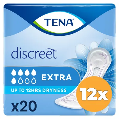 Produktbild von 12x Tena Discreet Extra (20 Stück)