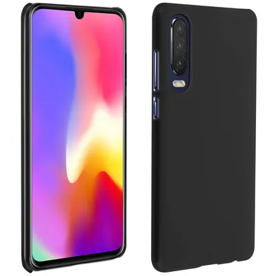 Obrázek produktu pro Avizar, ochranné pouzdro z polykarbonátu (pevné pouzdro, matný povrch) pro telefon Huawei P30, barva černá