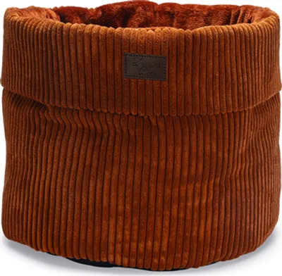 Produktbild von Designed by Lotte Ribbed Katzenbett, Farbe:terrakotta