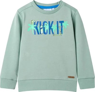 Produktbild von Design Kinder-Sweatshirt Helles Khaki 104, Langarmshirts 2024 Neu