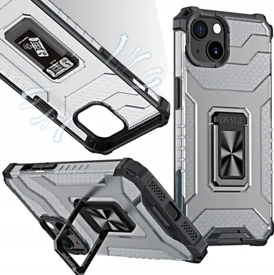 Obrázok produktu pre Puzdro Crystal Ring Etui pre Iphone 13 Black