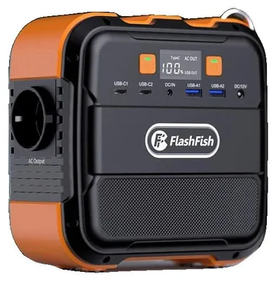 Produktbild von Tragbare Powerstation, hohe Kapazität, vielseitige Ladeoptionen, 230V EU