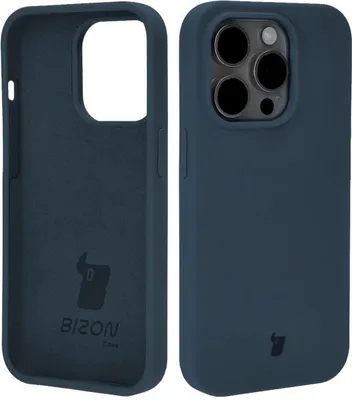 Produktbild von Bizon Soft Case für iPhone 14 Pro, Dunkelblau