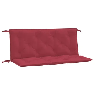 Produktbild von Gartenbank-Auflage Weinrot 120x(50+50)x7 cm Oxford-Gewebe