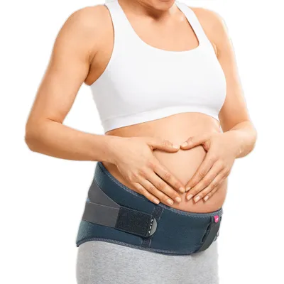 Produktbild von Lumbamed maternity Schwangerschafts-Lumbalorthese grau>>>>Gr. I