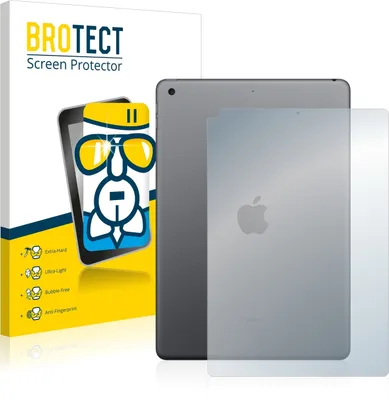 Produktbild von BROTECT Schutzglas für Apple iPad 10.2" WiFi 2020 (Rückseite, 8. Gen.) Schutzfolie Displayschutz Display Schutz Glas Folie klar