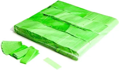 Produktbild von Magic FX Slowfall UV Konfetti 55x17mm - Fluo Grün 1kg