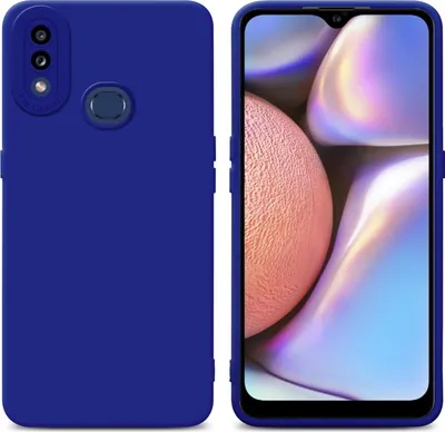 Produktbild von Cadorabo Hülle für Samsung Galaxy A10s / M01s Schutz Hülle in Blau TPU Silikon Etui Case Handyhülle