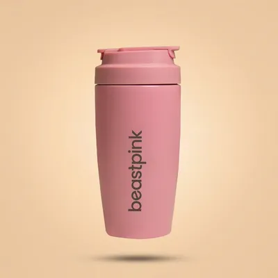 Produktbild von GymBeam - Thermobecher (500 ml) in Pink - BeastPink
