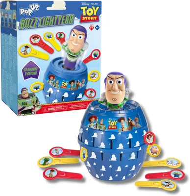 Image de TOMY - Toy Story - Jeu de société « Buzz l'Éclair qui bondit »