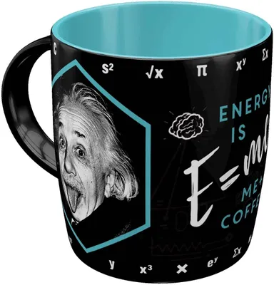 Immagine prodotto di Nostalgic-Art - Tazza da caffè - Celebreties - Einstein Energy = Me + Caffè