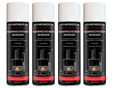 Produktbild von moebelplus Kaminscheiben-Reiniger - 4er Set