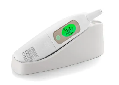 Image de Thermomètre auriculaire numérique avec support