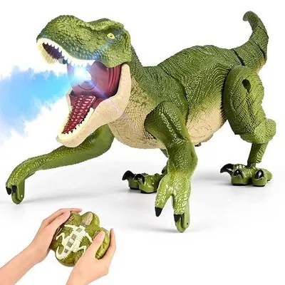 Zdjęcie produktu dla Dinozaur t rex zdalnie sterowany elektryczny zabawka dla chłopca prezent