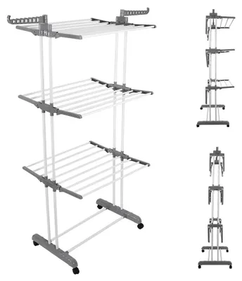 Produktbild von Turm Wäscheständer Wäschetrockner Wäscheturm Klappbar Standtrockner Wäscheturm