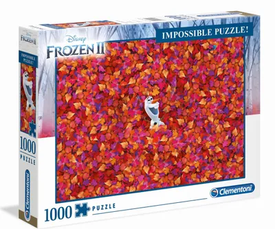 Zdjęcie produktu dla Clementoni 39526 - Frozen 2 - 1000 Teile - Impossible Puzzle