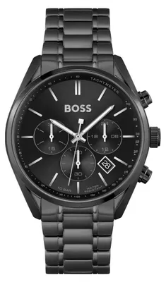 Produktbild von Herrenuhr Hugo Boss Champion 1513960, Schwarz