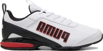 Image de Puma Equate SL 2 chaussures de course à pied hommes chaussures 310039 02 blanc/noir/rouge , Pointure:44.5 EU