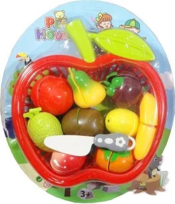 Produktbild von Obst und Gemüse zum Schneiden (Spielzeug, Rollenspiel)