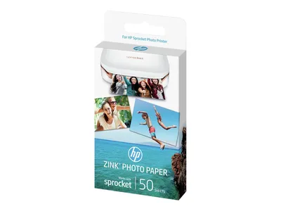 Produktbild von HP Sprocket 2 x 3 Zoll (5 x 7,6 cm) Fotopapier– 50 Bögen, Business, 65,1 mm, 30,1 mm, 123,4 mm, 65,1 mm, 30,1 mm