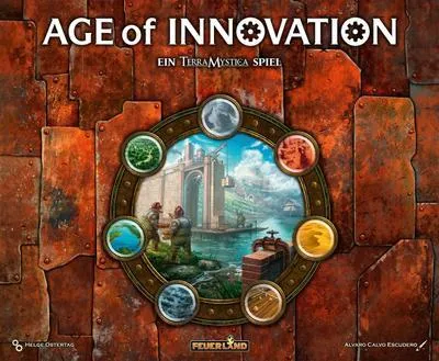 Immagine prodotto di Terra del Fuoco Età dell'Innovazione (EN) "Un gioco di Terra Mystica" - Gioco da tavolo