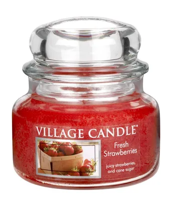 Produktbild von Village Candle Jar Small 254g Fresh Strawberries Erdbeere