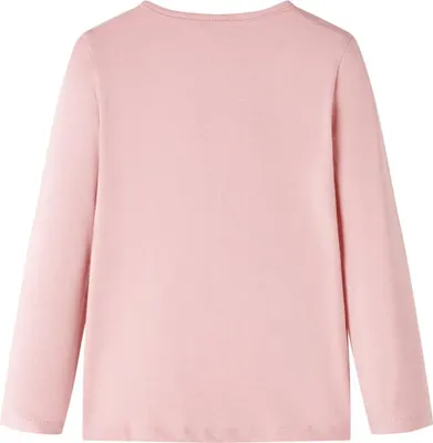 Produktbild von vidaXL Kinder-Langarmshirt Hellrosa 128