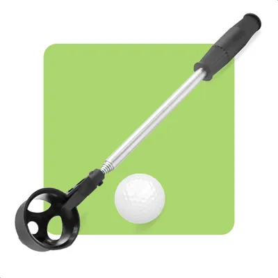 Produktbild von Dayshake Golfballstange mit automatischer Verriegelung - 2 Meter - Teleskop-Golfstange - Ballaufnehmer