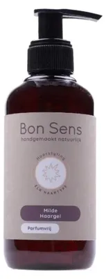 Productafbeelding van Le Bon Sens Milde Haargel parfumvrij 200 ml