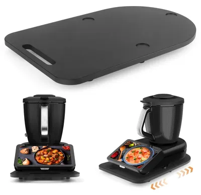 Gleitbrett für Thermomix TM7 – Rollplatte aus Holz