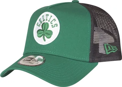 Produktbild von New Era Adjustable Trucker Cap - Boston Celtics grün