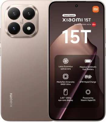 Immagine prodotto di Xiaomi 15T 12/512GB 5G Smartphone NFC Dual SIM AI Rosa Oro