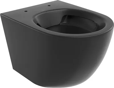 Produktbild von Mexen Lena Toilettenschüssel Randlos, Schwarz matt - 3322XX85