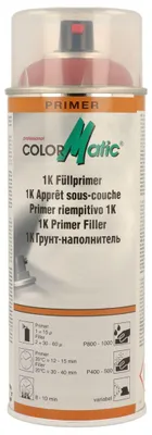 Produktbild von ColorMatic 1K Füllprimer rot - HG8, rot, 400 ml