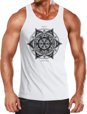 Produktbild von Herren Tank Top Mandala Neverless®  M