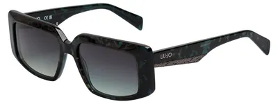 Produktbild von Liu Jo Rechteckige Damen-Sonnenbrille aus Acetat LJ791S