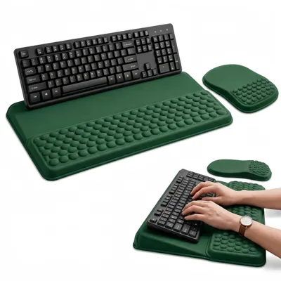 Produktbild von Ergonomische Handgelenkstütze mit Tastaturablage (2-in-1)