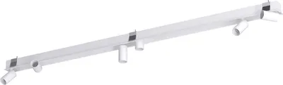 Produktbild von Einbaustrahler Metall GU10 verstellbar Weiß länglich Modern