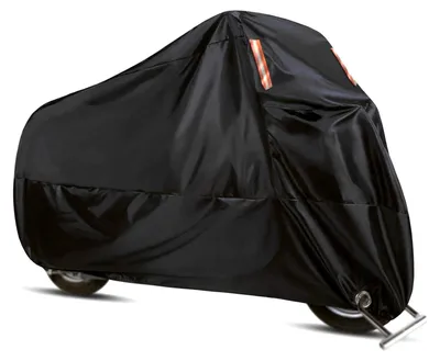 Image de Housse de protection universelle - Imperméable, en nylon Oxford 210D - Noire - Pour moto et scooter - Protection contre les intempéries