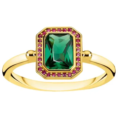 Produktbild von Thomas Sabo - TR2264-973-7-54 - Ring - Damen - Silber vergoldet - GLAM & SOUL - Weite 54