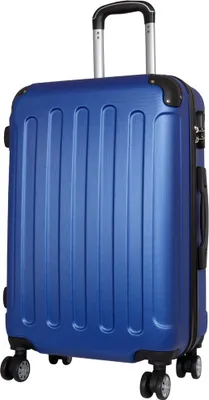 Produktbild von Reisekoffer mittelgroß Avalon 66cm Hartschale Trolley ABS blau